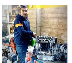 فرایند تعمیر در تعمیرگاه حامد 2010